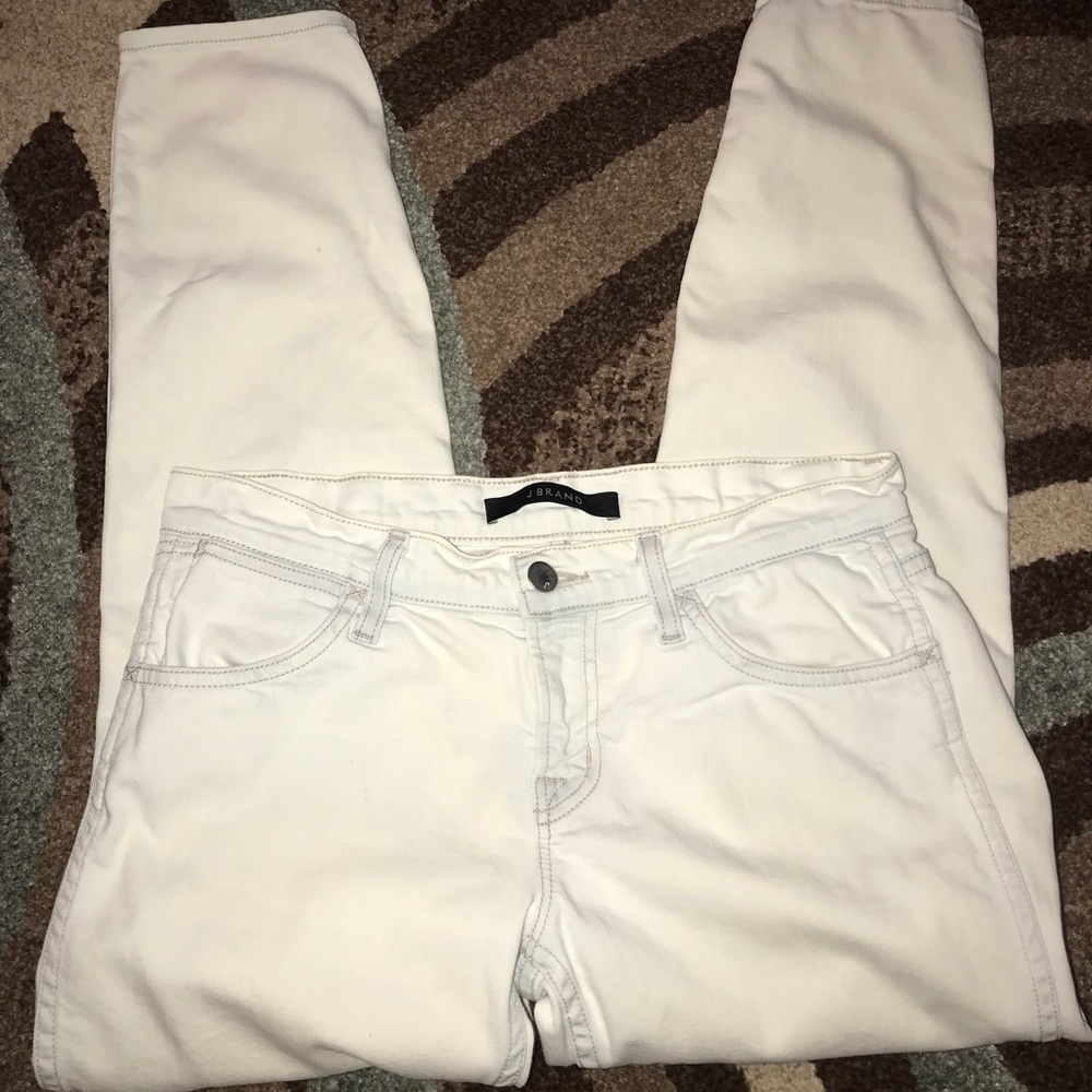 J Brand Allegra Mid Rise Skinny Jeans